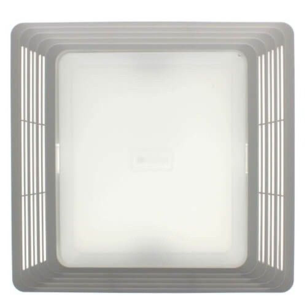 Broan S97014094 Bathroom Exhaust Fan Grille & Light Lens Replacement White